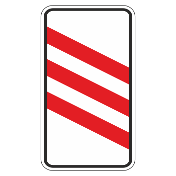 Дорожный знак 1.4.4 «Приближение к железнодорожному переезду» (металл 0,8 мм, II типоразмер: 350х700 мм, С/О пленка: тип Б высокоинтенсивная)