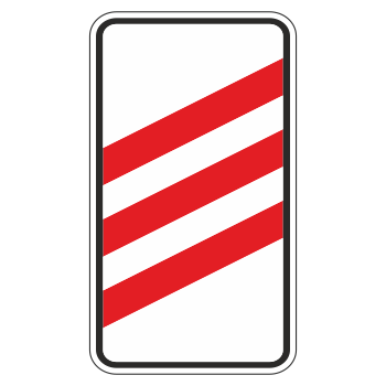 Дорожный знак 1.4.1 «Приближение к железнодорожному переезду» (металл 0,8 мм, I типоразмер: 300х600 мм, С/О пленка: тип В алмазная)